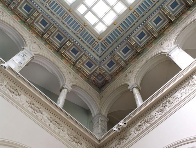 Interiörsbild från Medelhavsmuseet