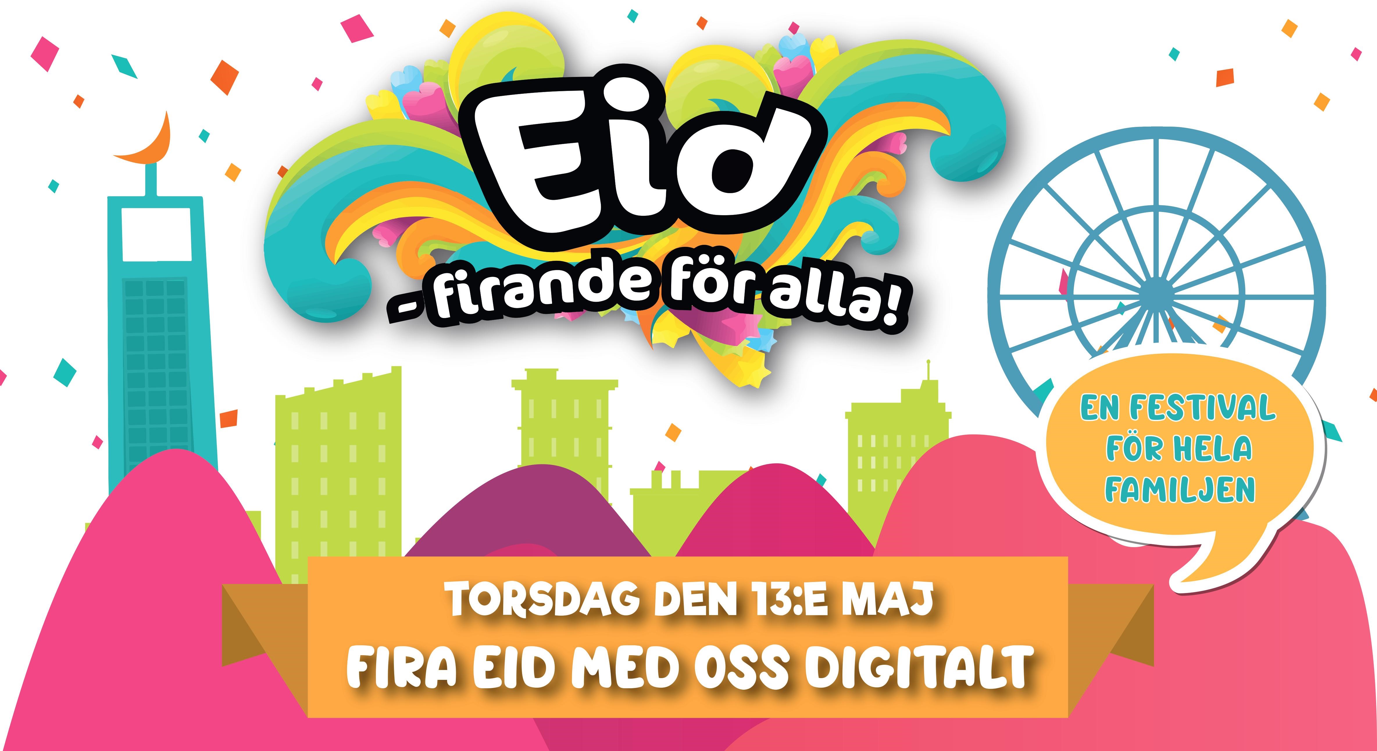 Dekorbild med texten Eidfirande för all