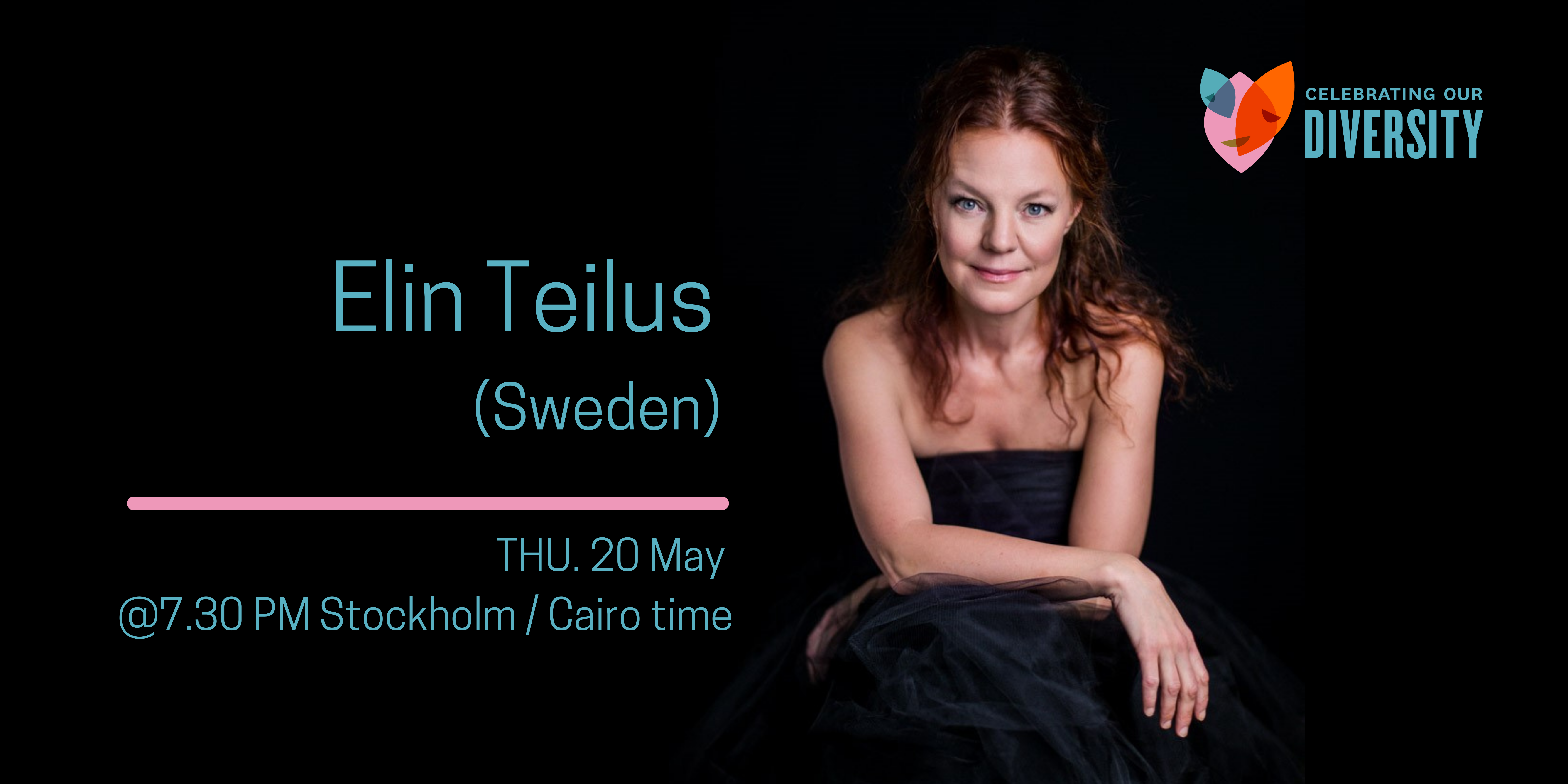 Foto av sångerskan Elin Teilus