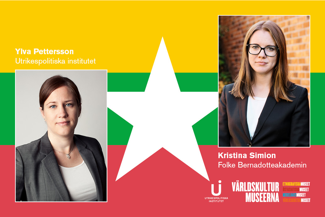 Ylva Pettersson (Utrikespolitiska institutet)  och Kristina Simion (Folke Bernadotteakademin)