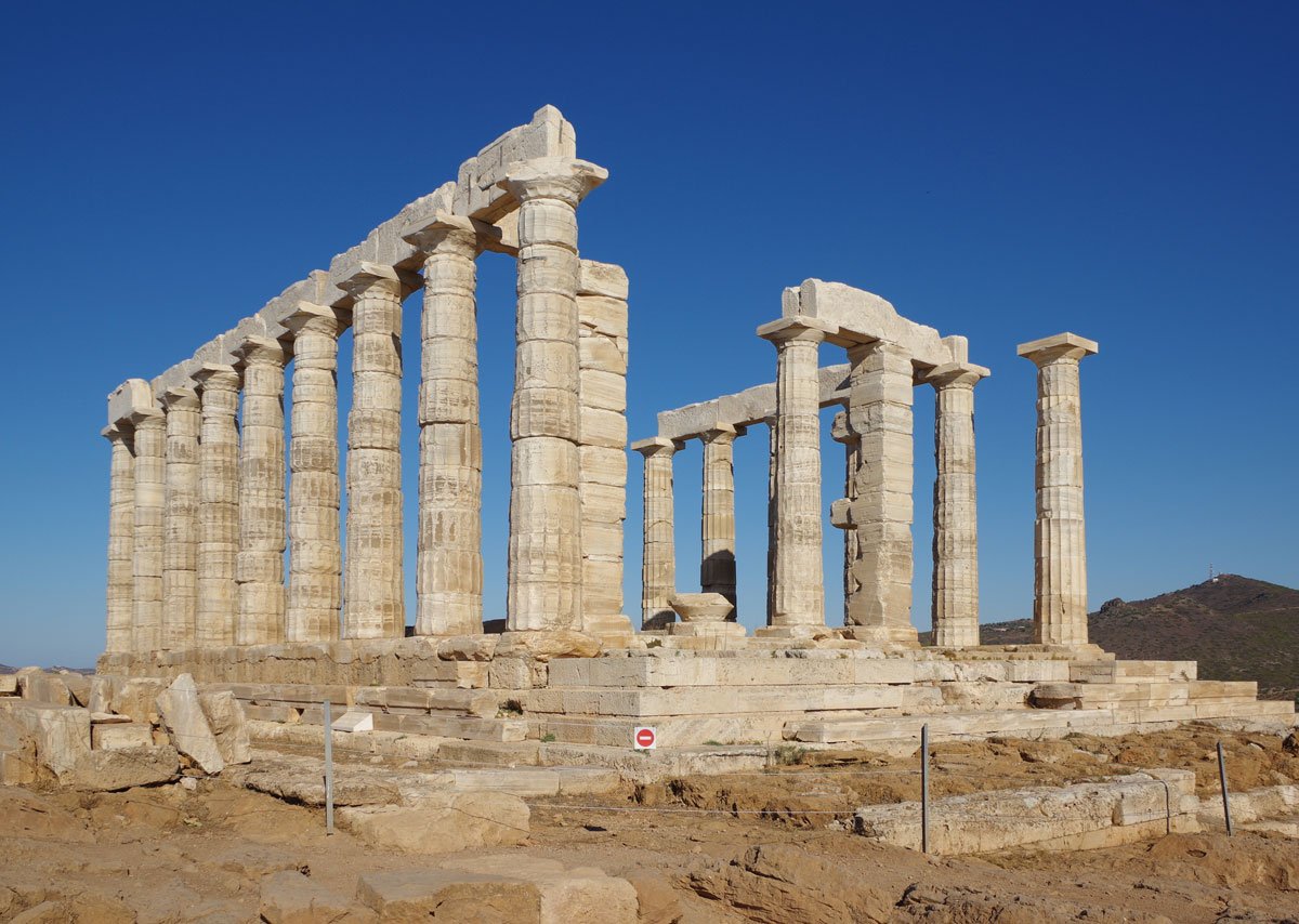 Poseidontempel på Attika