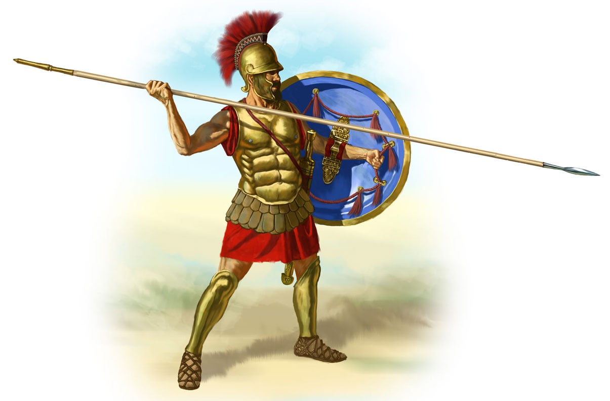 Grekisk hoplitsoldat